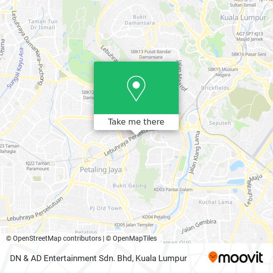 DN & AD Entertainment Sdn. Bhd map