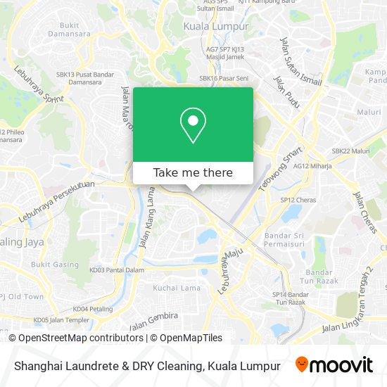 Shanghai Laundrete & DRY Cleaning map