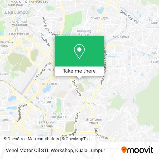 Venol Motor Oil STL Workshop map