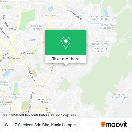 Walk 7 Services Sdn Bhd map