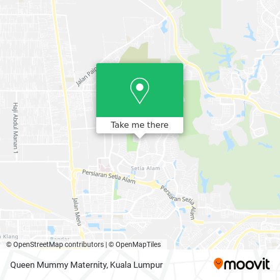 Queen Mummy Maternity map