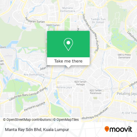 Manta Ray Sdn Bhd map