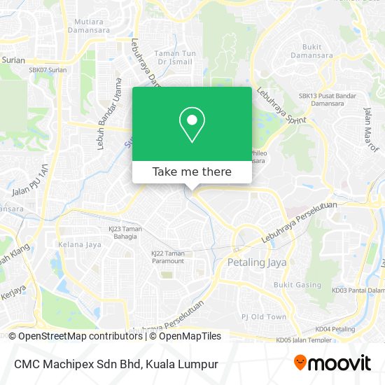 CMC Machipex Sdn Bhd map