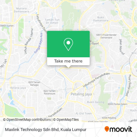 Maxlink Technology Sdn Bhd map