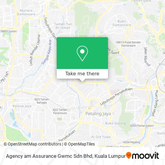 Agency am Assurance Gwmc Sdn Bhd map