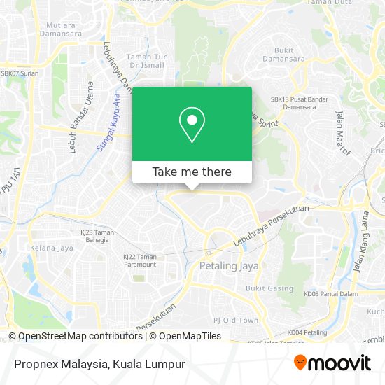Propnex Malaysia map