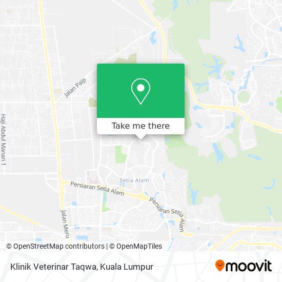 Klinik Veterinar Taqwa map