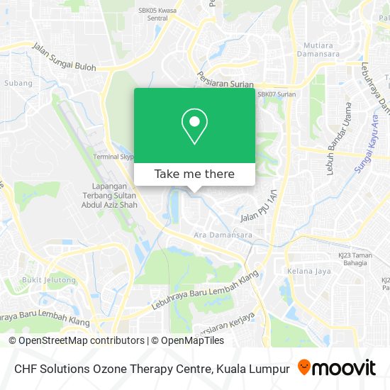 CHF Solutions Ozone Therapy Centre map