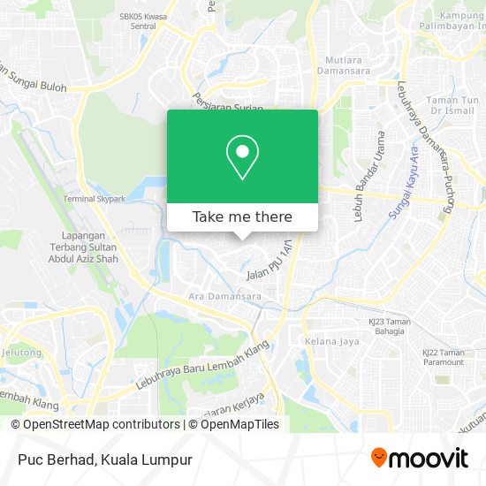 Puc Berhad map