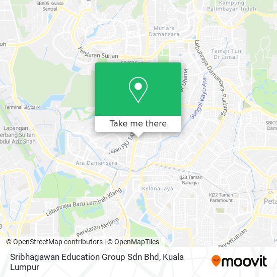 Peta Sribhagawan Education Group Sdn Bhd