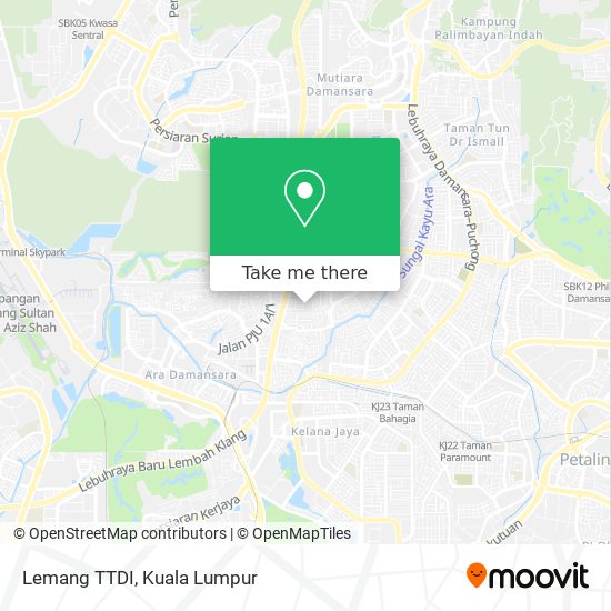 Lemang TTDI map