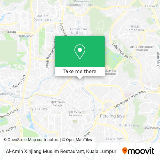 Al-Amin Xinjiang Muslim Restaurant map