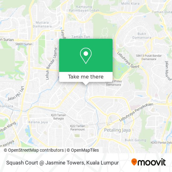 Squash Court @ Jasmine Towers map