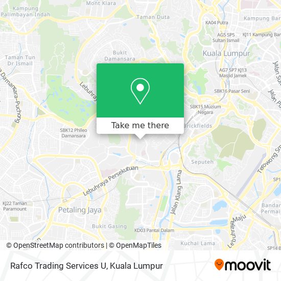 Rafco Trading Services U map