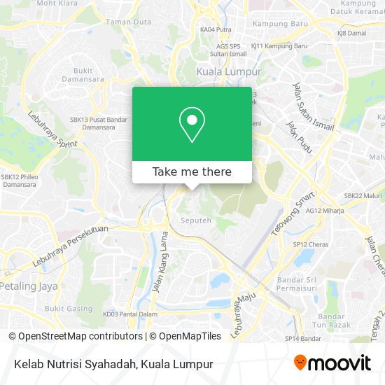 Kelab Nutrisi Syahadah map