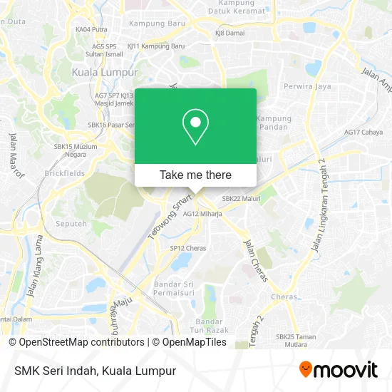 SMK Seri Indah map