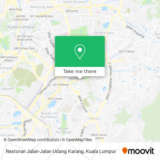 Restoran Jalan-Jalan Udang Karang map