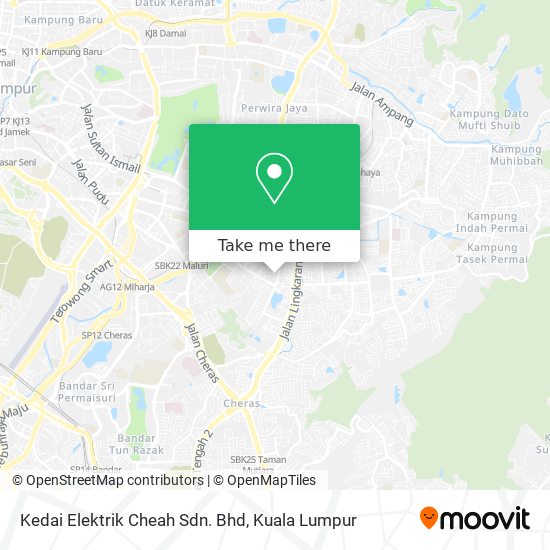 Kedai Elektrik Cheah Sdn. Bhd map