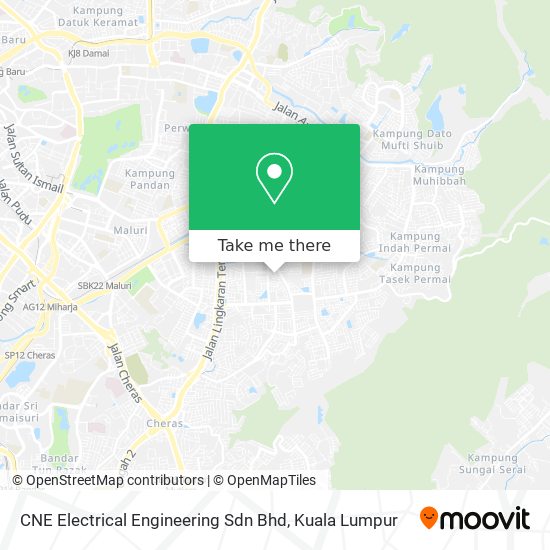 Peta CNE Electrical Engineering Sdn Bhd
