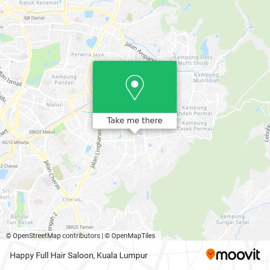 Happy Full Hair Saloon map