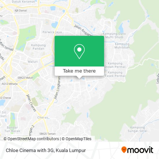 Chloe Cinema with 3G map