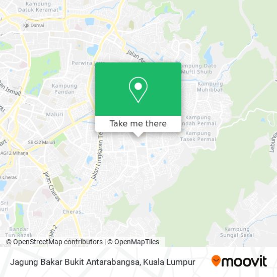 Jagung Bakar Bukit Antarabangsa map