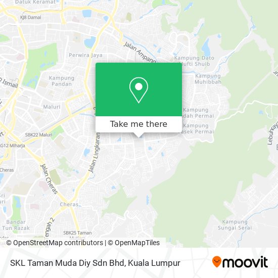 SKL Taman Muda Diy Sdn Bhd map