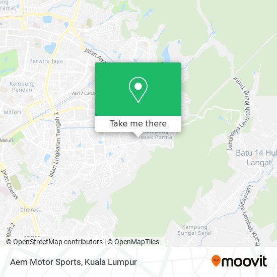 Aem Motor Sports map