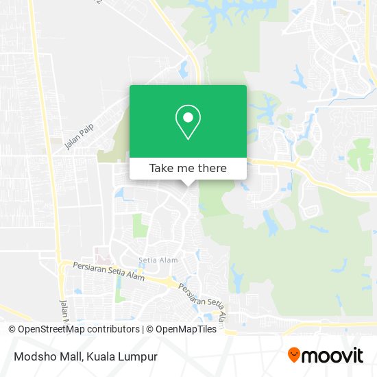 Modsho Mall map