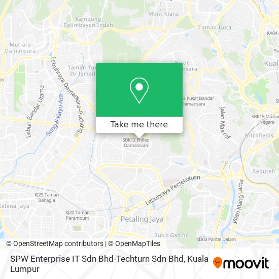 SPW Enterprise IT Sdn Bhd-Techturn Sdn Bhd map