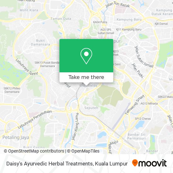 Daisy's Ayurvedic Herbal Treatments map