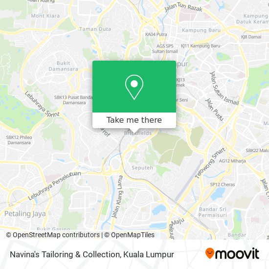 Navina's Tailoring & Collection map