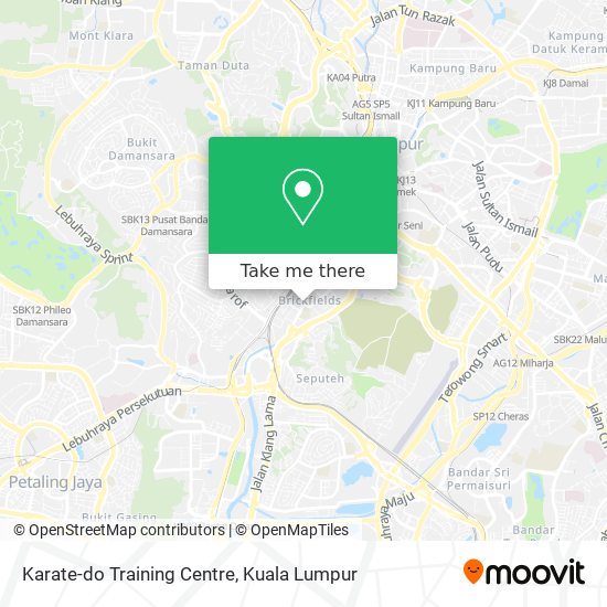 Karate-do Training Centre map