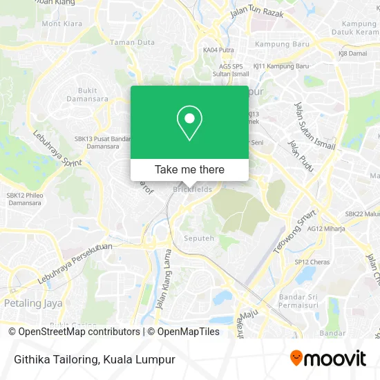 Githika Tailoring map