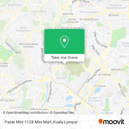 Pasar Mini 1128 Mini Mart map