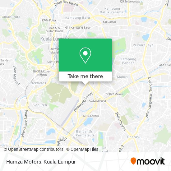 Hamza Motors map