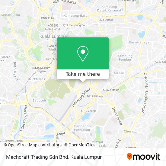 Mechcraft Trading Sdn Bhd map