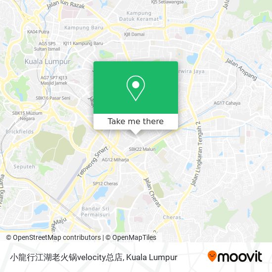 小龍行江湖老火锅velocity总店 map