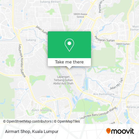 Airmart Shop map