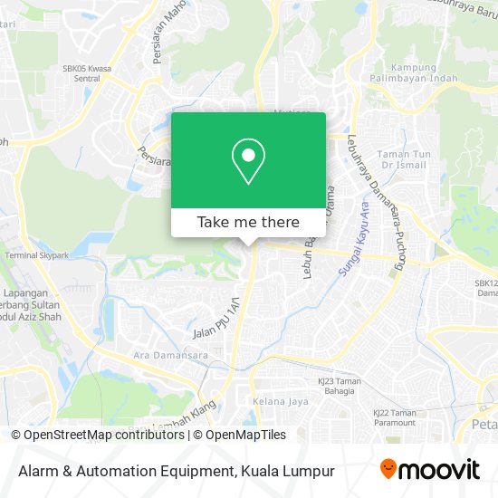 Alarm & Automation Equipment map