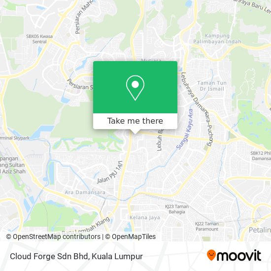 Cloud Forge Sdn Bhd map