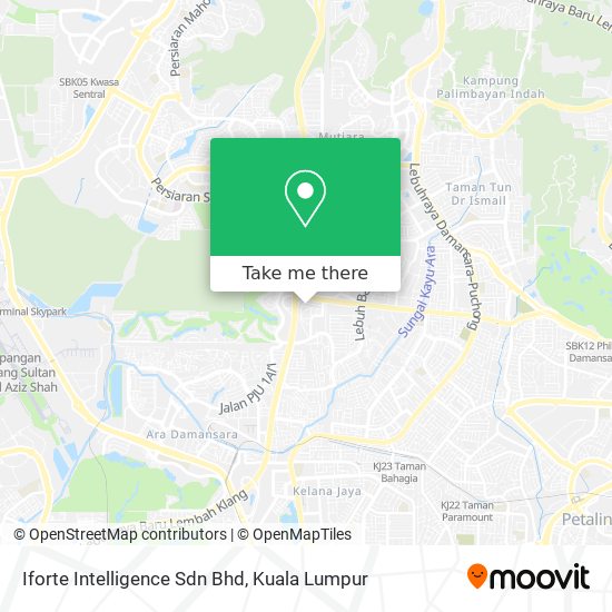 Iforte Intelligence Sdn Bhd map