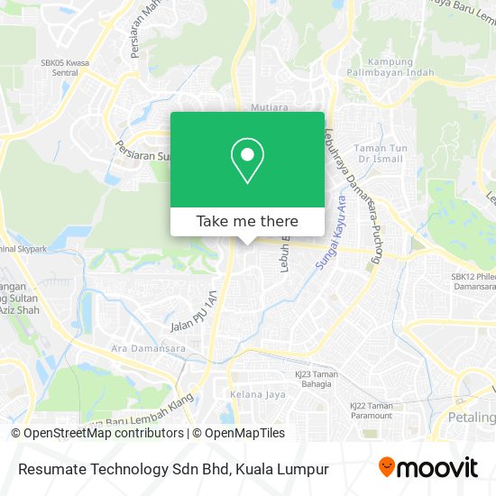 Resumate Technology Sdn Bhd map
