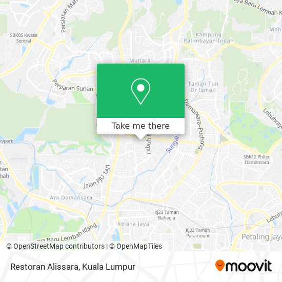 Peta Restoran Alissara