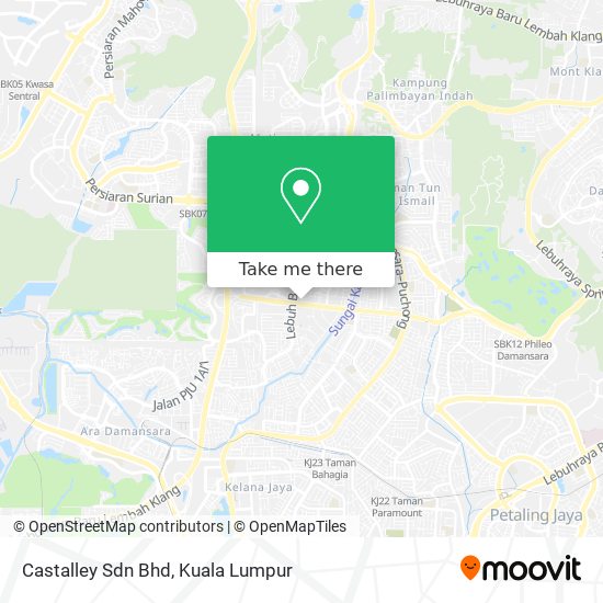 Castalley Sdn Bhd map