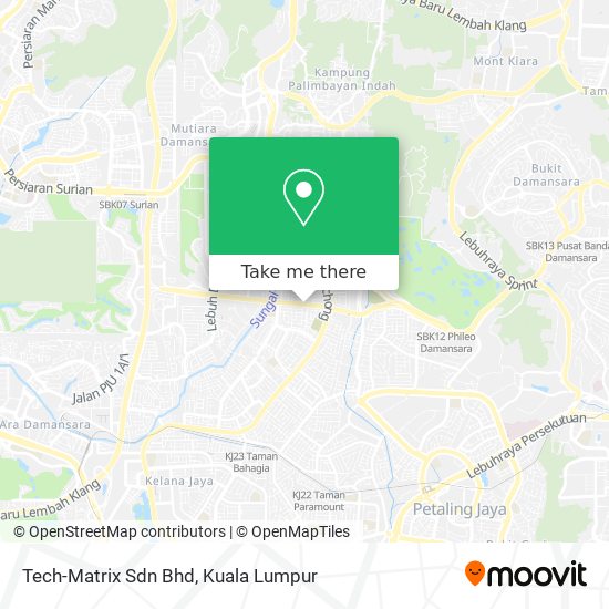 Tech-Matrix Sdn Bhd map