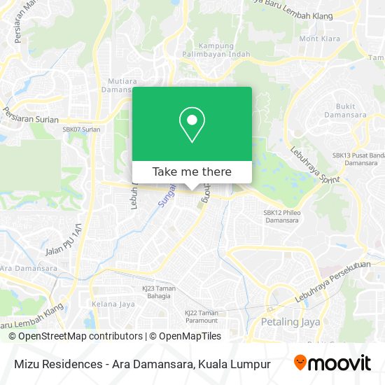 Peta Mizu Residences - Ara Damansara