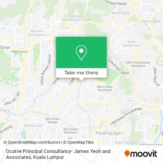 Ocatve Principal Consultancy- James Yeoh and Associates map