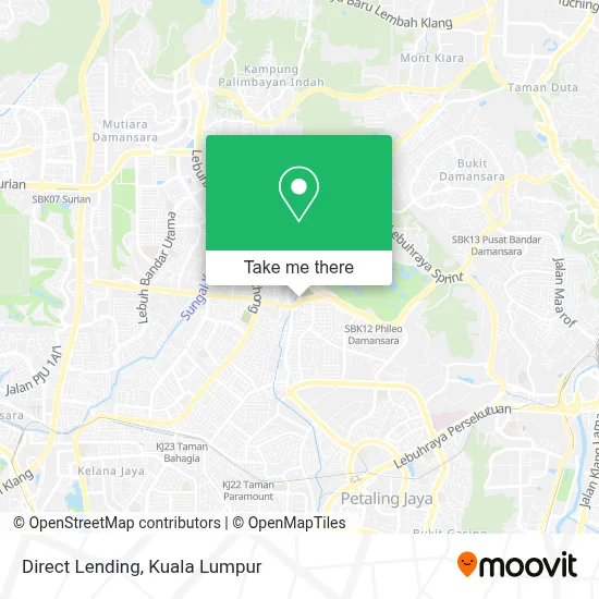 Direct Lending map