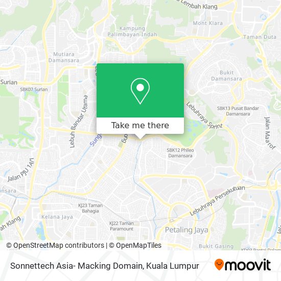 Sonnettech Asia- Macking Domain map